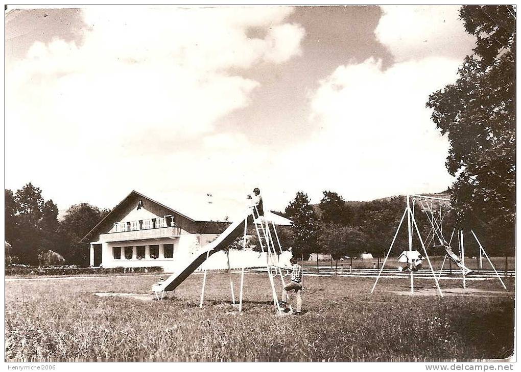 Songieu( Ain) Le Cercle Amicale Culturelle Sportif Et Camping Enfants Jeux , Tampon Au Dos, Allais Bellegarde - Non Classés