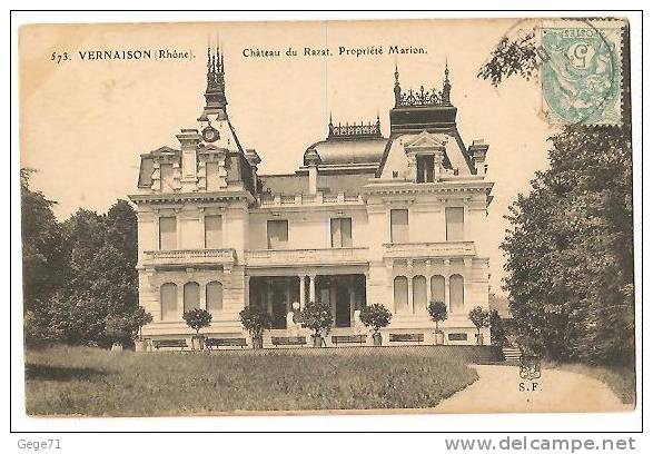 Vernaison - Chateau Du Razat - Propriete Marion - Condrieu