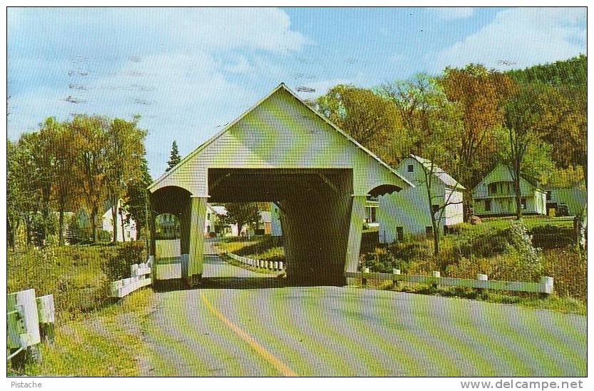 Lyndon - Vermont - Pont Couvert - Old Covered Bridge - Circulée En 1967 - Other & Unclassified
