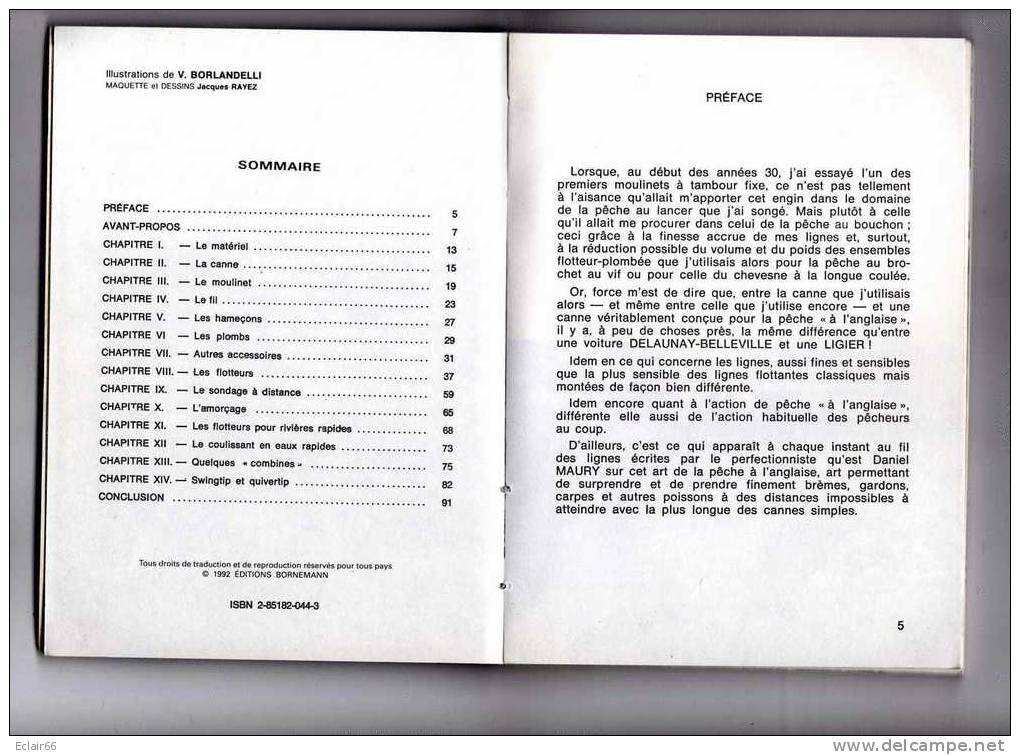 PÊCHEUR  A   L'ANGLAISE  LES   SECRETS   De Daniel Maury  Année 1992   100pages - Jacht/vissen