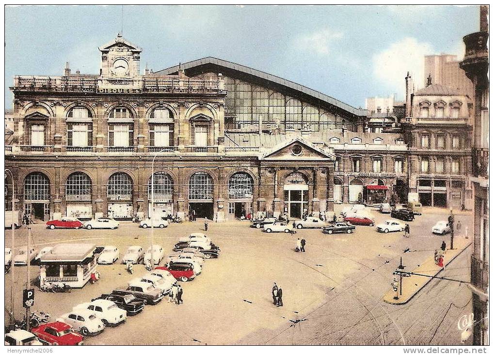 Lille La Gare , Flamme 7-17 Sept 1952 Xe Festival International - Lille