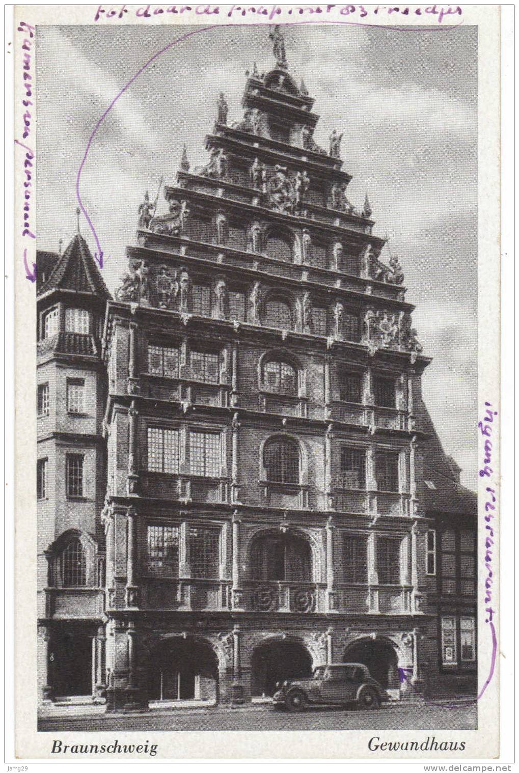 Duitsland/Deutschland, Braunschweig, Gewandhaus, Ca. 1930 - Braunschweig