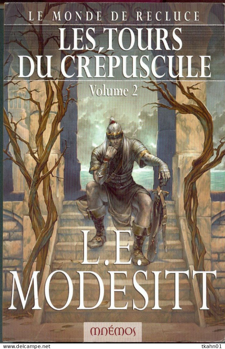 MNEMOS " LES TOURS DU CREPUSCULE -TOME-2 " L-E-MODESITT  GRAND-FORMAT DE 348 PAGES - Mnemos