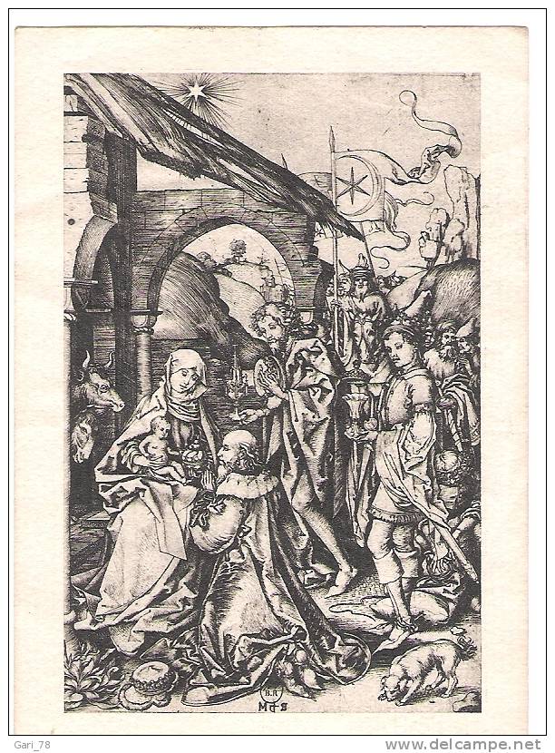 Image Pieuse, Gravure De Martin SCHONGAUER - Devotion Images