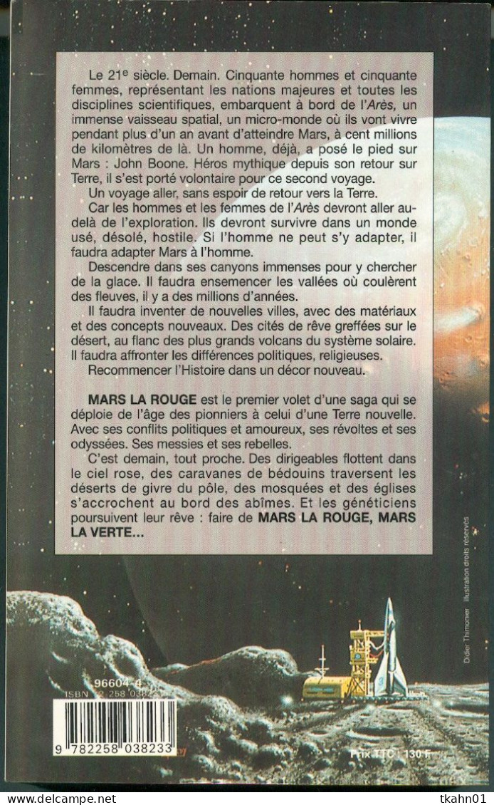 PRESSES-DE-LA-CITE " MARS LA ROUGE  " KIM-STANLEY-ROBINSON  GRAND-FORMAT 548 PAGES - Presses De La Cité