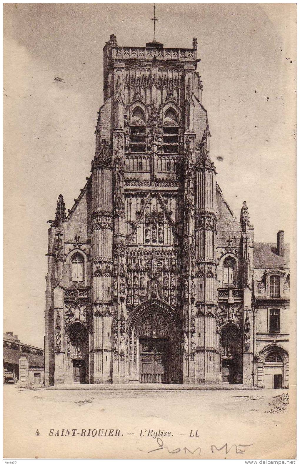 80 SAINT RIQUIER L´Eglise - Saint Riquier