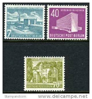 Germany Berlin 9N108-10 Mint Never Hinged Set From 1954 - Unused Stamps
