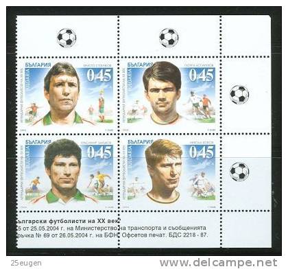 BULGARIA  2004 MICHEL NO:4651-4654  MNH - Unused Stamps