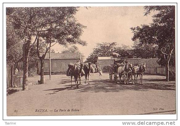 ALGERIE - La Porte De Biskra à BATNA - Batna