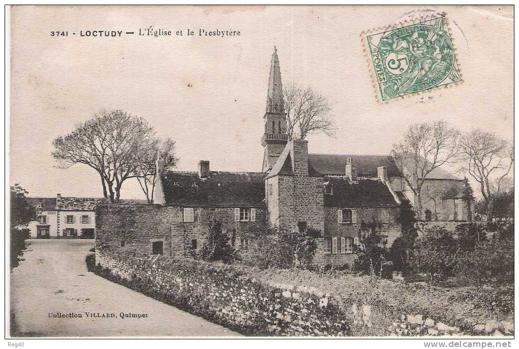 D29 - LOCTUDY   -  L'Eglise Et Le Presbytère - Loctudy