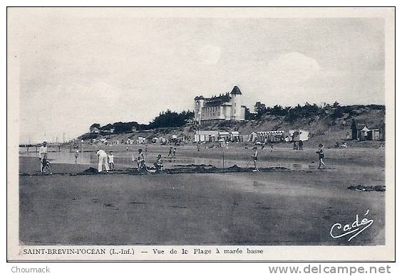 44 SAINT BREVIN L´OCEAN LA PLAGE A MAREE BASSE - Saint-Brevin-l'Océan