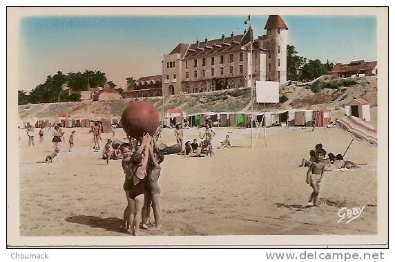 44 SAINT BREVIN L´OCEAN  GRAND HOTEL DE LA PLAGE  ENFANTS BALLON - Saint-Brevin-l'Océan