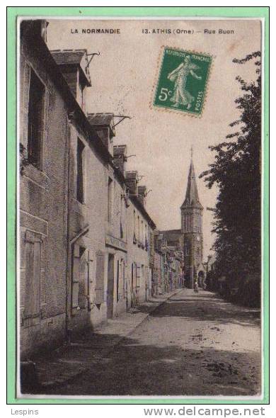 61 - ATHIS -- N. D. Des Retraites - Rue Buon - Athis De L'Orne