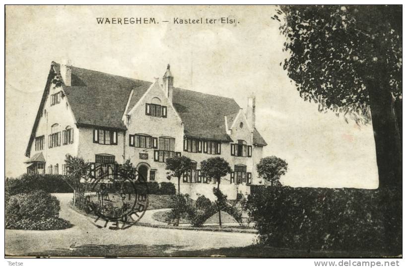 Waereghem -Kastel Ter Elst - 192? ( Zie Verso ) - Waregem