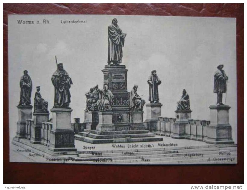 Worms - Lutherdenkmal - Worms