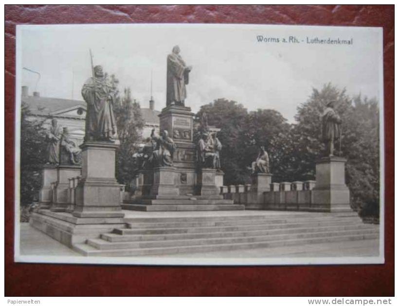 Worms - Lutherdenkmal - Worms