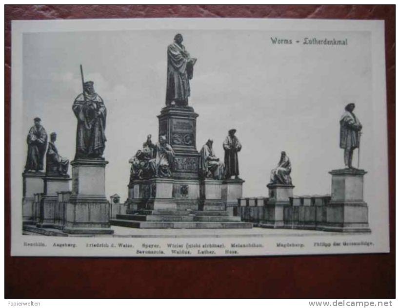 Worms - Lutherdenkmal - Worms