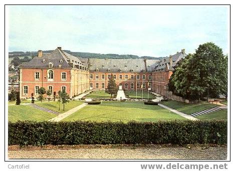 STAVELOT-L'ANCIENNE ABBAYE-ETAT:EXTRAITS DE COLLE AU VERSO!!! - Stavelot