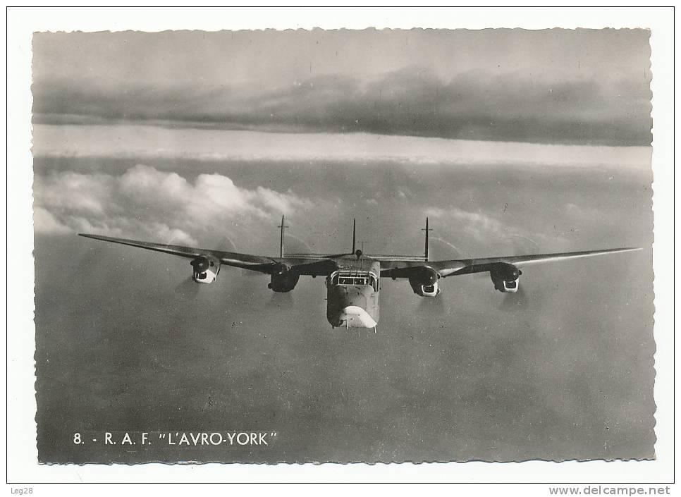 L' AVRO  YORK - Aviación