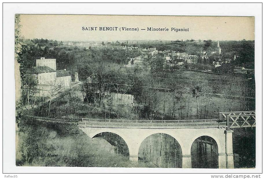 SAINT BENOIT - Minoterie Piganiol - Saint Benoit
