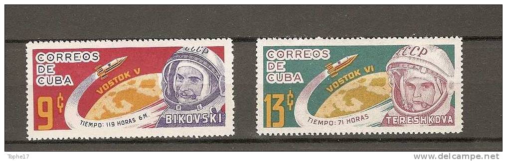 T - Cuba - 1964 - Y&T 659A B MNH Neuf ** - Sud America