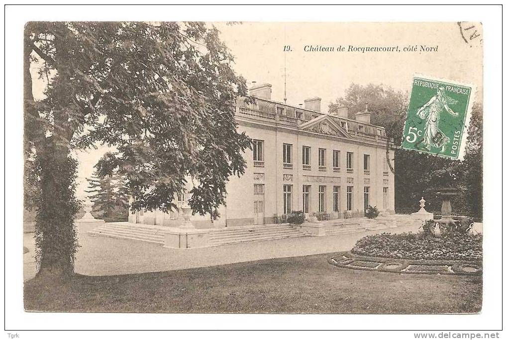 Château De Rocquencourt Le Côté Nord - Rocquencourt