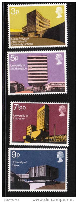 Great Britain 1971 Modern University Buildings MNH - Ongebruikt