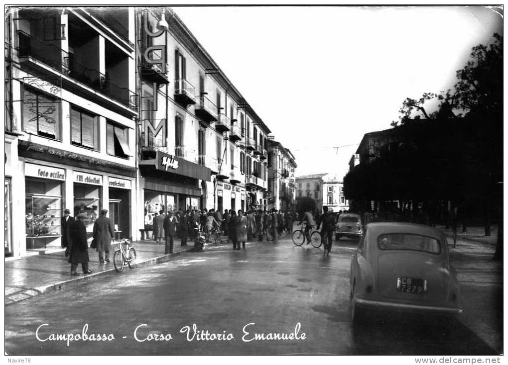 CAMPOBASSO.  CORSO VITTORIO EMANUELE. - Campobasso