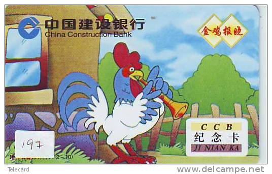 Télécarte COQ (197) ZODIAQUE * COCK PHONECARD HOROSCOPE * HAAN * HAHN * ROOSTER * DIERENRIEM * ZODIAC * HOROSCOOP - Sternzeichen