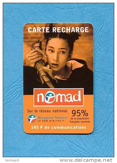 ( 2577 )  - Carte NOMAD - Iguane  - *** TTBE *** - Voir Scan - - Kaarten Voor De Telefooncel (herlaadbaar)