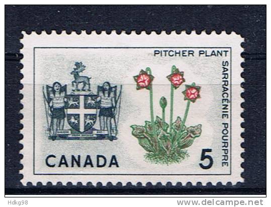 CDN+ Kanada 1964 Mi 371 Mng/oG Blume - Unused Stamps