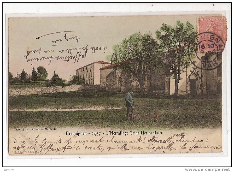 83 - DRAGUIGNAN -  L'HERMITAGE SAINT-HERMENTAIRE - CPA 1904 - Draguignan