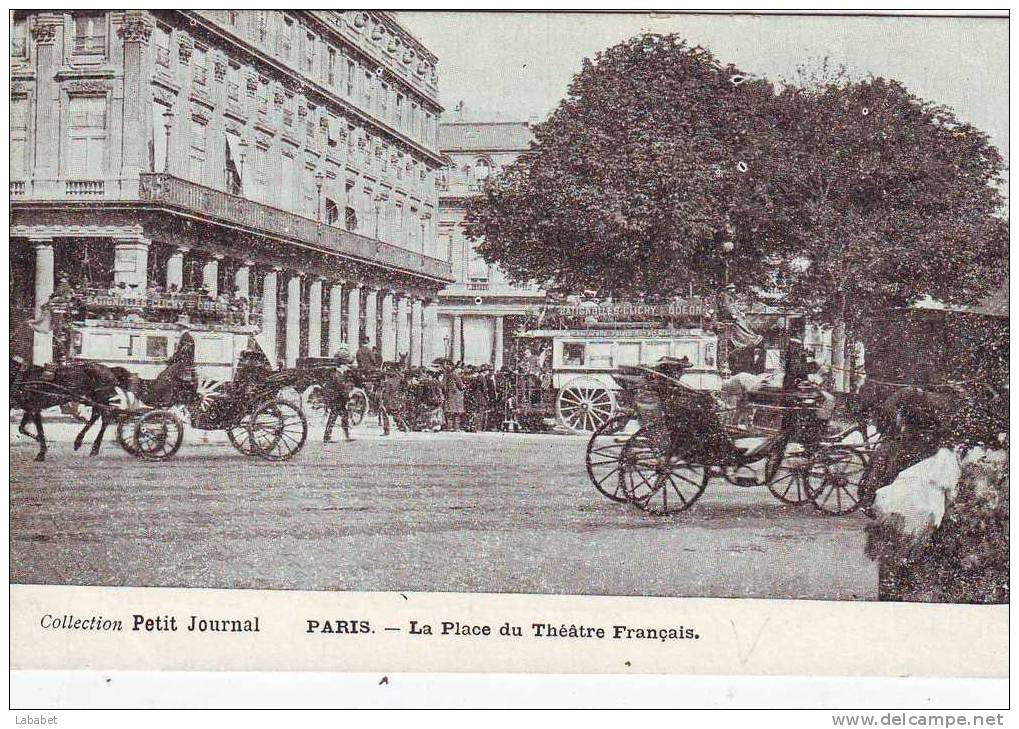 Collection  Petit Journal  Paris    Place Du Theatre      Francais - Konvolute, Lots, Sammlungen