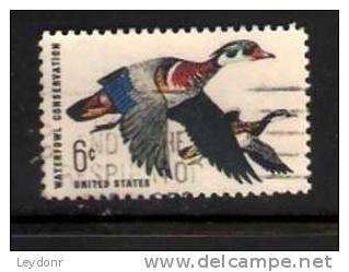Wood Duck - Waterfowl Conservation Issue - Scott # 1362 - Eenden