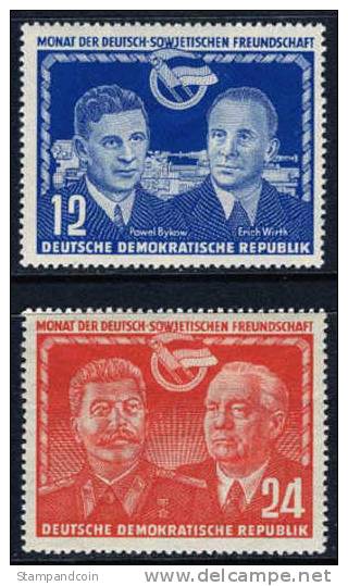 DDR (East Germany) 92-93 Mint Never Hinged Set From 1951 - Ungebraucht