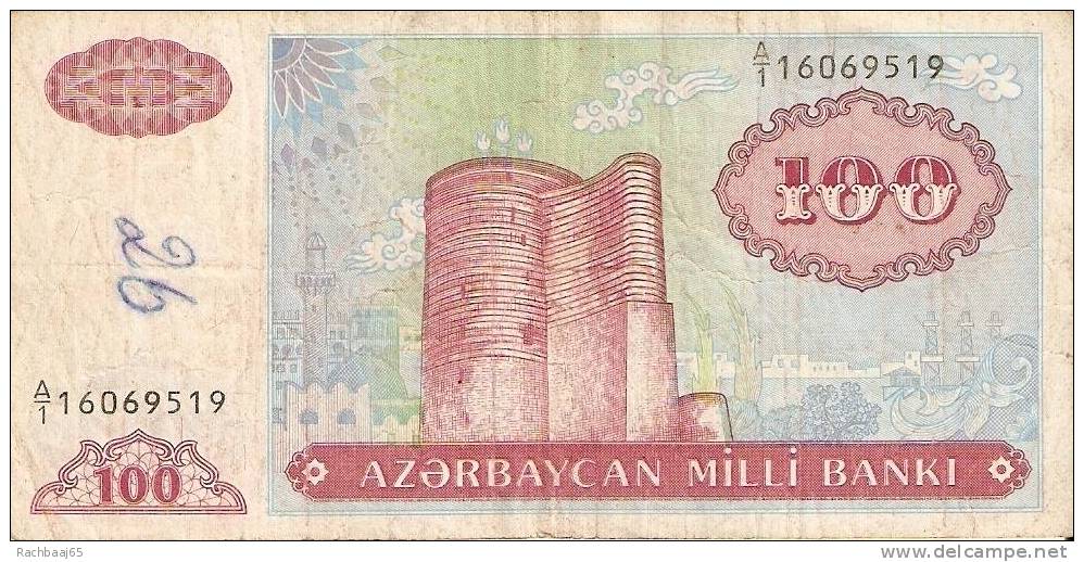 AZERBAIDJAN  100 BANKI - Azerbaïdjan