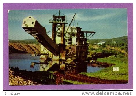 Gold Dredge, Near Fairbanks, Alaska.  1950-60s - Fairbanks