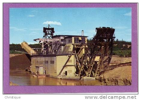 Gold Dredge Near Fairbanks, Alaska. 1950-60s - Fairbanks