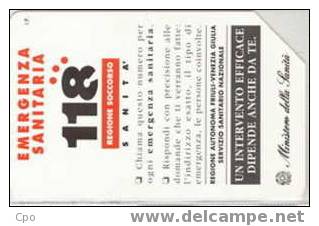 # ITALY 240 Emergenza Sanitaria (31.12.94) 10000   Tres Bon Etat - Other & Unclassified