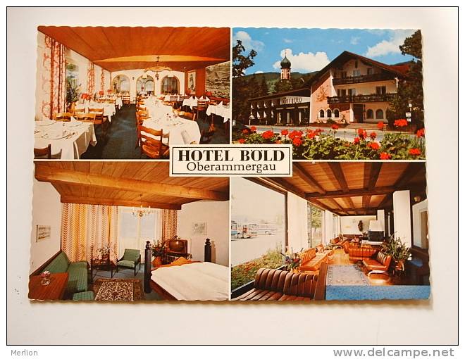 Oberammergau - Hotel Restaurnt BÖLD      F   D61154 - Oberammergau