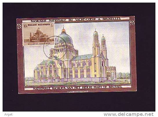 Carte-Maximum BELGIQUE N°Yvert 471, Basilique Koekelberg, Obl 11.6.36 - 1934-1951