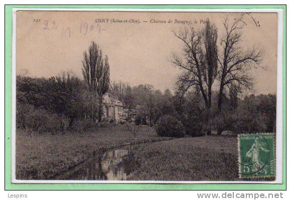 95 - OSNY -- Château De Busagny - Le Parc - N° 242 - Osny