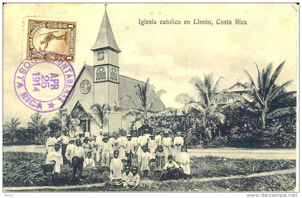 Iglesia Catolica En Limon - Costa Rica