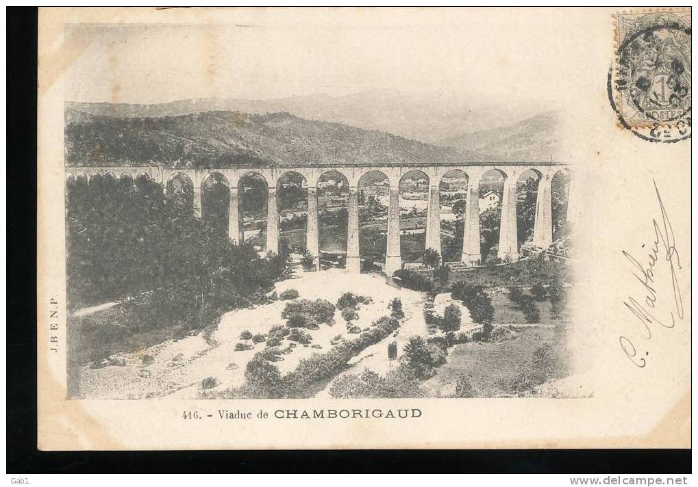 30 --- Viaduc De Chamborigaud  ( 1903 ) - Chamborigaud