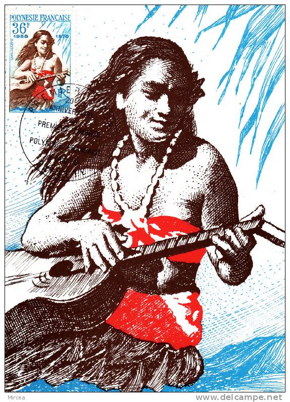 709 -  Polynesie Francaise 1978 - Maximumkarten