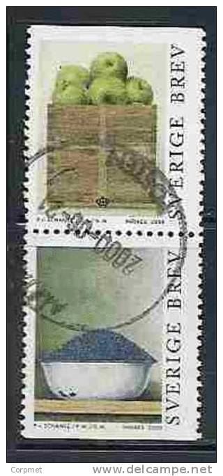 SWEDEN - Yvert # C 2161/2 - SE-TENANT Complete Set VF USED - Used Stamps