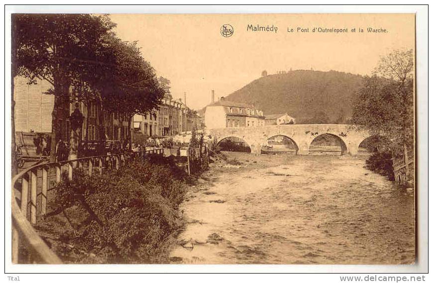 12249 - MALMEDY - Le Pont D' Outrelepont Et La Warche - Malmedy