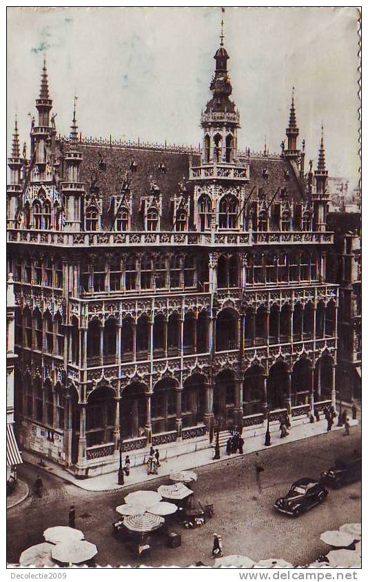 Z5517 Belgium Bruxelles Le Maison Du Roi Used PPC 1931 - Cafés, Hôtels, Restaurants