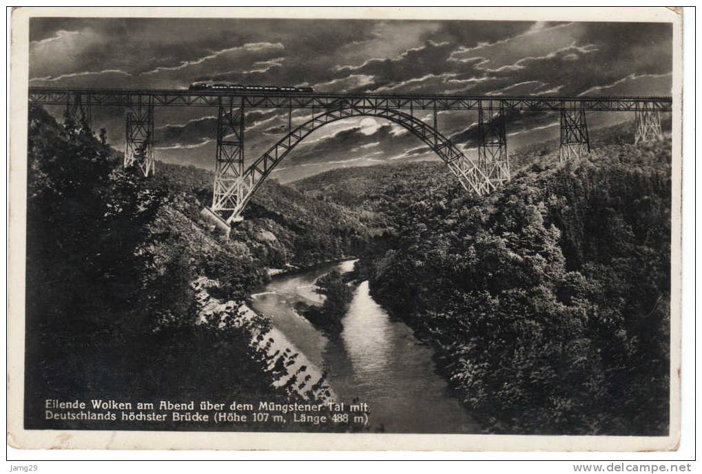 Duitsland/Deutschland, Bergisches Land, Müngstener Brücke, 1939 - Solingen