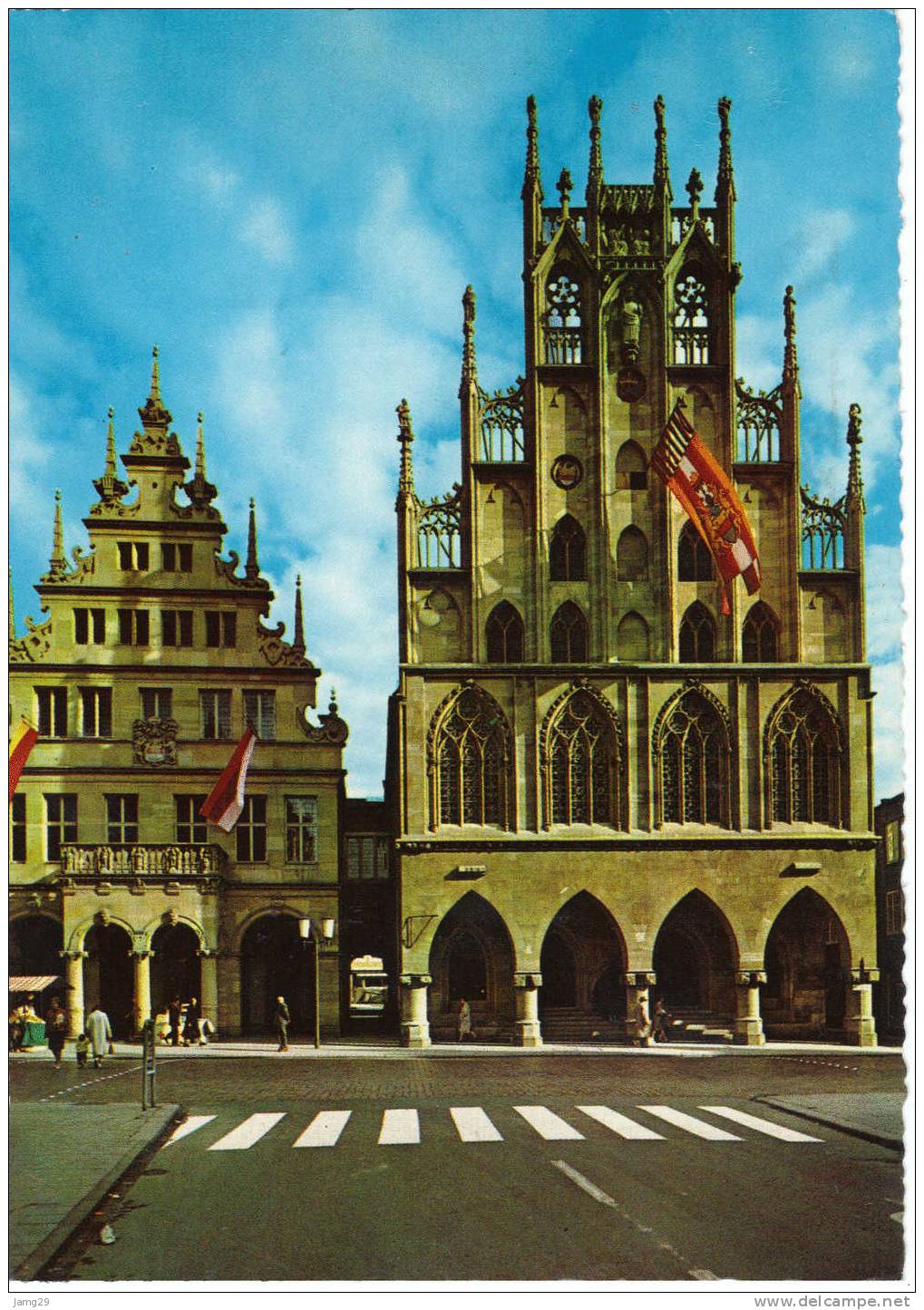 Duitsland/Deutschland, Münster, Rathaus, 1970 - Muenster